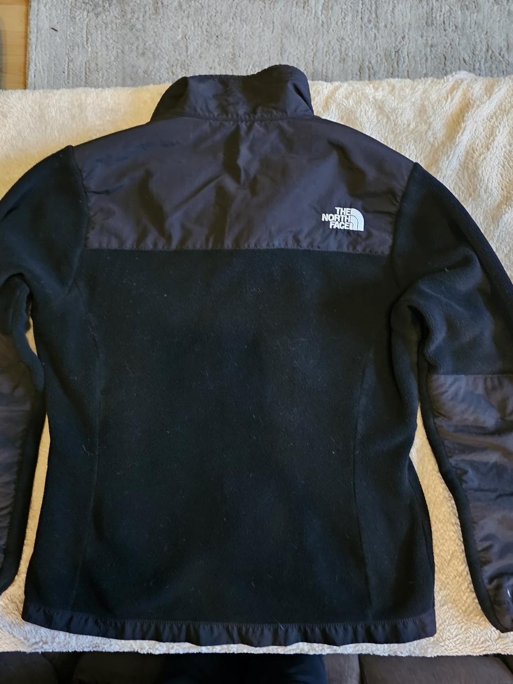 The North Face Black Women's Denali Fleece Jacket Full Zip Size Medium